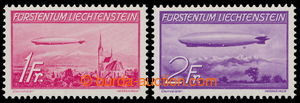 197852 - 1936 Mi.149-150, Zeppelin 1Fr-2Fr; luxusní, kat. 220€