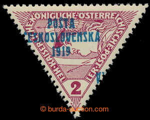 197858 -  Pof.55 production flaw A, Triangle 2h brown-red, type II., 