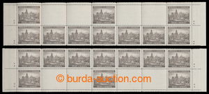 198032 - 1940 Pof.48-49, Towns (II.) 10K blue, selection of upper and