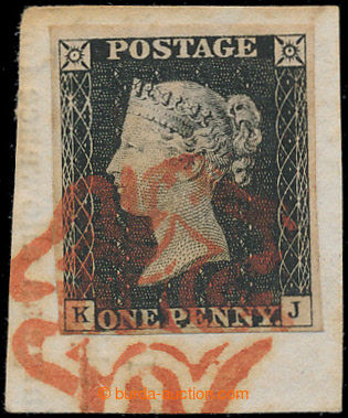 198152 - 1840 SG.2, Penny Black černá TD 2, K-J; bezvadný kus na v