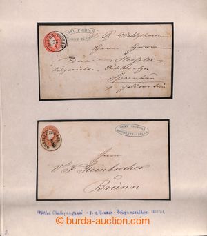 198257 - 1861-1910 [COLLECTIONS]   collection of 46 p.stat on 19 albu