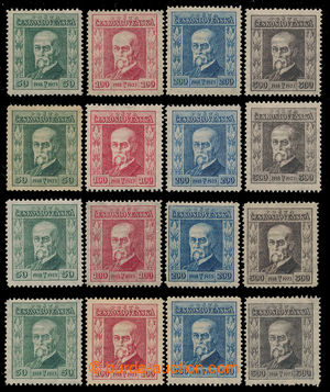 198336 - 1923 Pof.176-179, Jubilejní 50h - 300h, 4 série, kompletn