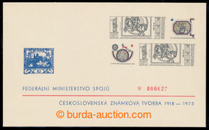 198373 - 1973 VT4a, Čs. známková tvorba, číslovaný; luxusní 