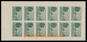 198443 -  FORGERY  forgery admission stamp. group/-s A in vert. blk-o