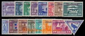 198542 - 1930 OFFICIAL  Mi.44-59, 1000 years of the Parliament 3A - 1