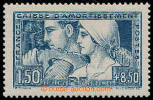 198565 - 1928 Mi.229, příplatková Caisse d´Amortissement 1,50Fr +