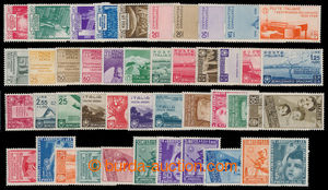 198655 - 1935-1937 selection of complete sets: Mi.523-527, 532-542, 5