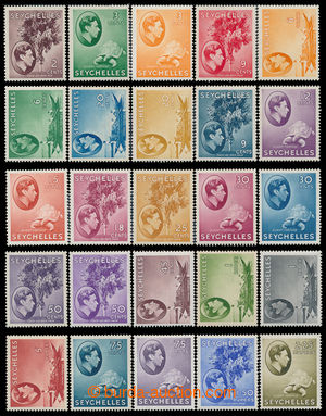 198721 - 1938 SG.135-149, George VI., long set; cat. £550