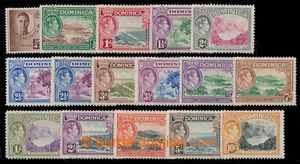 199108 - 1938-1947 SG.99-109a, George V. - Motives; complete set, i.a