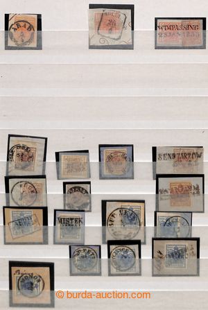 199192 - 1850-1890 [COLLECTIONS]  CUT-SQUARES /  interesting collecti