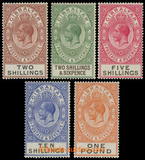 199422 - 1925-1932 SG.103-108, George V. 2Sh - 1£;; complete set