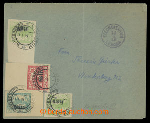 199451 - 1919 POSTAGE-DUE provisional  letter without franking, CDS L