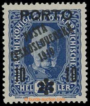 199495 -  Pof.85, overprint PORTO 10/24h blue, overprint type II.; re
