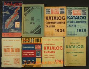 199553 - 1930-1965 SELECTION of / collection 16 old catalogue guides 