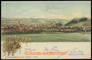 199613 - 1900 SUŠICE - single-view color lithography, overview of to