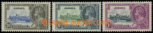 199728 - 1935 SG.115c-117c, Jubilejní Jiří V. 1½P, 6P, 1Sh, v