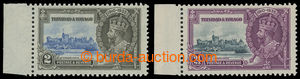 199778 - 1935 SG.239a, 242a, Jubilee George V. 2C and 24C, both EXTRA