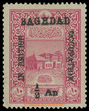 199809 - 1917 BRITSKÁ OKUPACE / BAGHDAD - SG.9, 10Pa Istanbul - star
