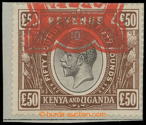 199847 - 1925 SG.103, George V. 50£; black / brown, very fine pi