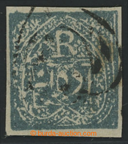 199863 - 1874 SG.J1a, ½ Anna modrá na tenkém papíru, hodnota 