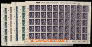 199930 - 1941 GENERAL GOVERNMENT  Mi.71-79, 81-82, postage stamp A. H