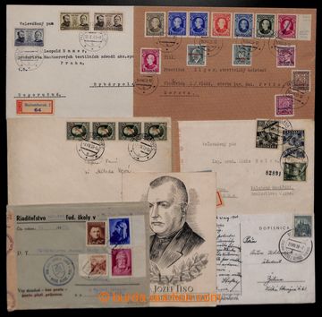 199992 - 1939-1944 comp. 13 pcs of entires, from that 10 pcs of lette