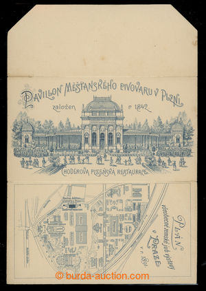 200012 - 1891 PLZEŇ - Choděrova plzeňská restaurace, pavilon Mě