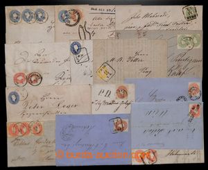 200321 - 1858-1862 selection of 16 letters, covers, printed-matters a