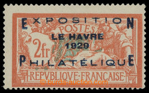200497 - 1929 Mi.239, Merson 2Fr orange-red with overprint EXPOSITION