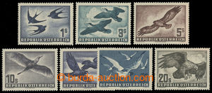 200525 - 1950-1953 Mi.984-987, Ptáci 1S-10S + Mi.955-956 a Mi.968y; 