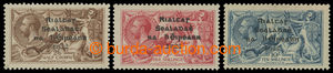 200696 - 1922 Provisional government / SG.17, 21 and 45, English Geor