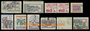 200863 - 1965-1989 MAKULATURA /  sestava 10ks makulaturních tisků z