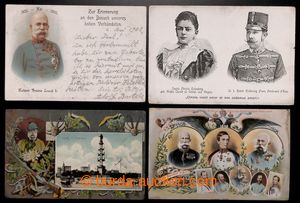 200967 - 1900-1918 [SBÍRKY]  sbírka pohlednic s námětem Franc Jos