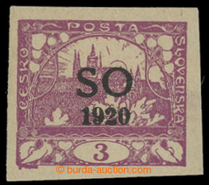 201061 -  Pof.SO2 RT, Hradčany 3h violet, retouch branch pos. 90/2; 