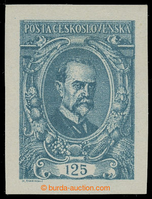 201179 -  PLATE PROOF  value 125h, HT in/at blue-green color on stamp