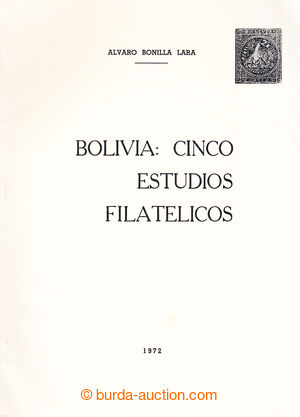 201226 - 1972 BOLÍVIE / BOLIVIA: CINCO ESTUDIOS FILATELICOS, Lara A.