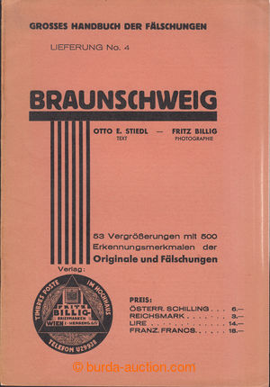 201241 - 1934 STARONĚMECKÉ STÁTY / BRAUNSCHWEIG - GROSSES HANDBUCH