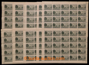 201314 - 1943 FORGERY  forgery group/-s B admission stamps Terezín, 