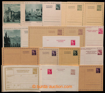 201400 - 1939-1944 selection of 18 pcs of Un PC, letter cards, certif