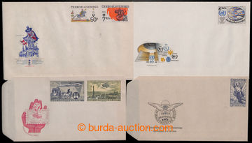 201404 - 1958-1985 comp. 4 pcs of envelopes 1. of day without commemo