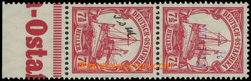 201461 - 1915 MAFIA ISLAND - Brit. occupation SG.M3Cvar, pair 7½