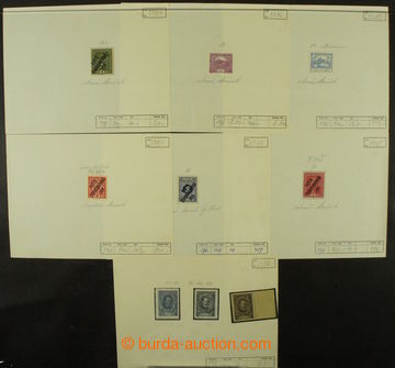 201824 -  [COLLECTIONS]  comp. of 7 old auction tickets, evidently Ka