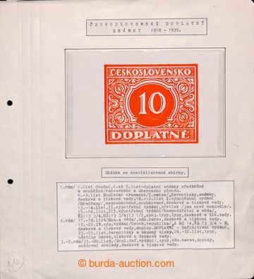 202089 - 1928 [SBÍRKY]  DEFINITIVNÍ VYDÁNÍ - specializovaná sbí