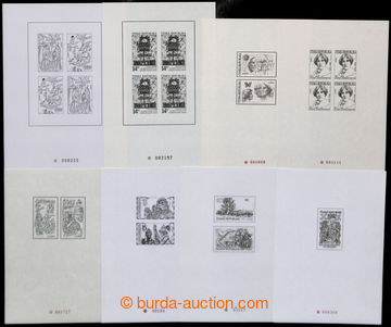 202115 - 1994-2005 PTR1-PTR12, set 12 pcs of commemorative prints Cze