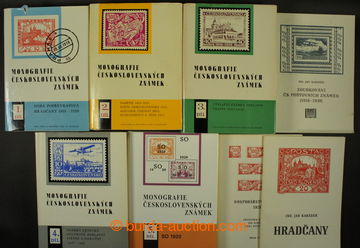 202142 -  [COLLECTIONS]  Monograph of Czechosl. stamps, parts 1-5, 13