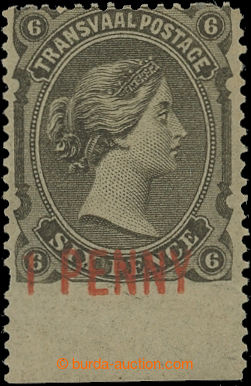 202339 - 1879 SG.145a, Viktorie 6P s červeným přetiskem 1 PENNY, D