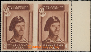 202341 - 1946 POLNÍ POŠTA - Polské jednotky Corpo Polacco Sass.17c