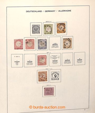 202350 - 1872-1945 [SBÍRKY]  základní sbírka v albu Schaubek, vě