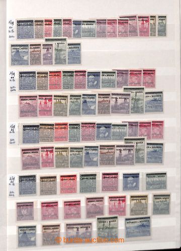 202457 - 1939-1945 [SBÍRKY]  mimořádná obchodní zásoba v 12 zá
