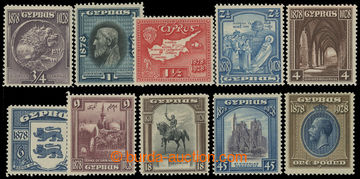 202508 - 1928 SG.123-132, George V., 50th Anniv of British Government